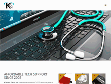 Tablet Screenshot of kanatatech.com